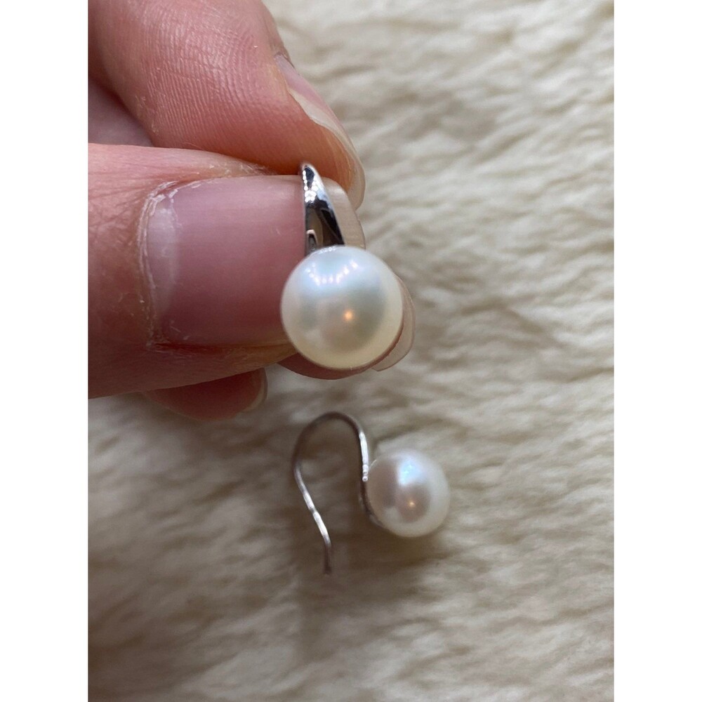 High quality fresh water pearl earrings - Picture 4 of 7